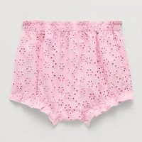 Okie Dokie Eyelet Baby Girls Pull-On Short