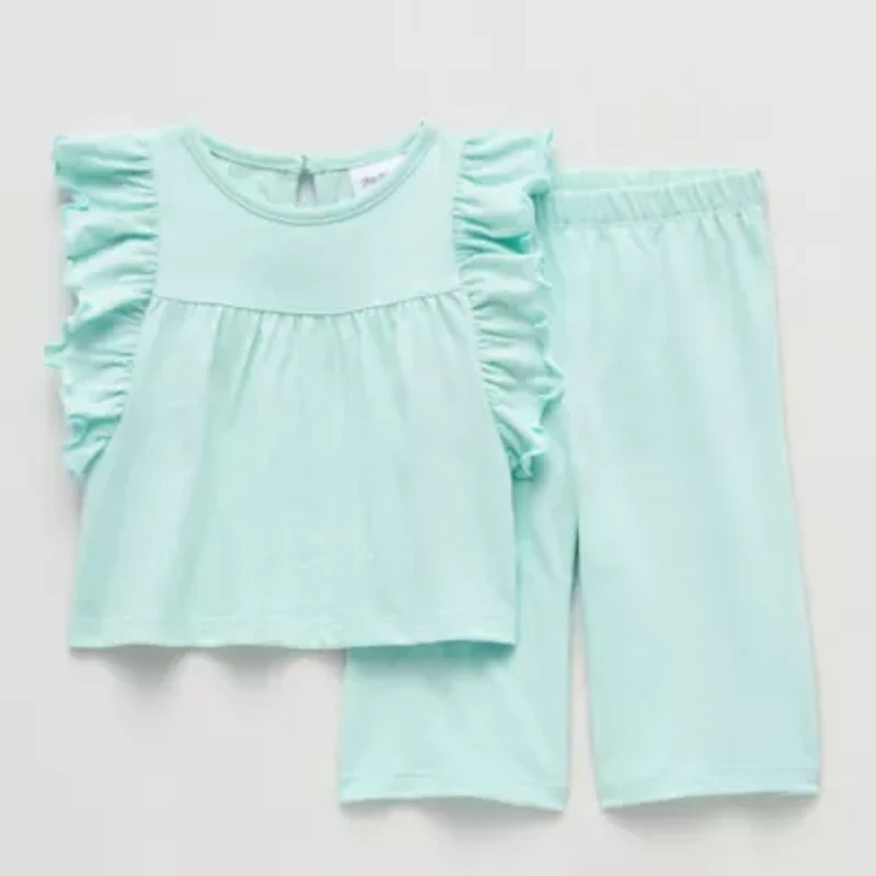 Okie Dokie Baby Girls 2-pc. Pant Set