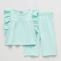 Okie Dokie Baby Girls 2-pc. Pant Set