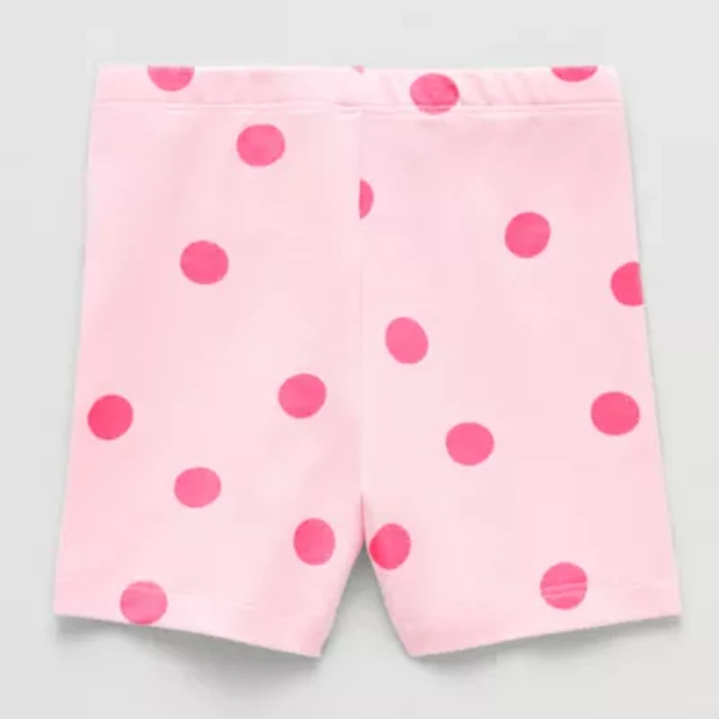 Okie Dokie Toddler & Little Girls Mid Rise Bike Short
