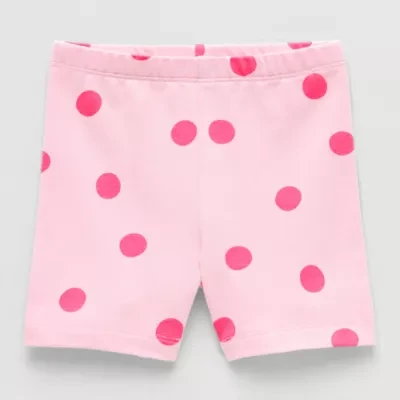 Okie Dokie Toddler & Little Girls Mid Rise Bike Short