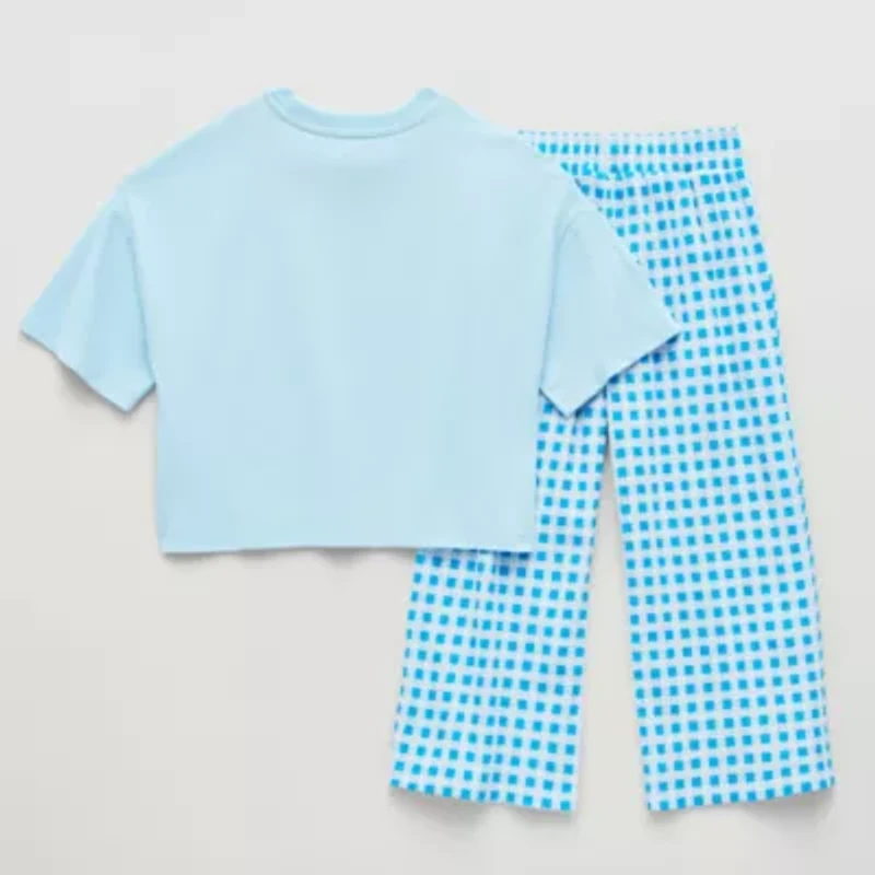 Disney Collection Girls Minnie Mouse 2-pc. Pant Set