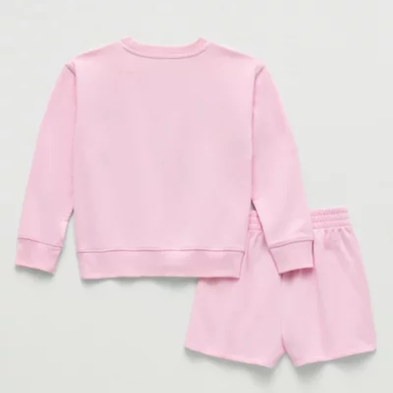 Disney Collection Girls Winnie The Pooh 2-pc. Short Set