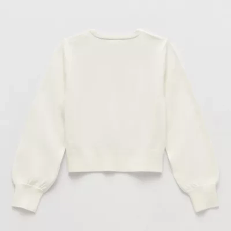 Thereabouts Little & Big Kid Girls V Neck Long Sleeve Cardigan