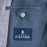 Stafford Linen Cotton Blend Mens Regular Fit Sport Coat