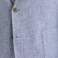 Stafford Linen Cotton Blend Mens Regular Fit Sport Coat