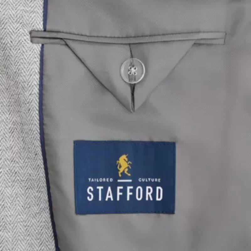 Stafford Knit Mens Classic Fit Sport Coat