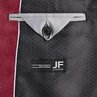 J. Ferrar Evening Edition Mens Big and Tall Floral Stretch Fabric Tuxedo Jacket