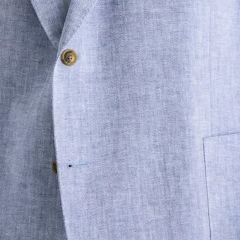 Stafford Linen Cotton Mens Big and Tall Classic Fit Sport Coat