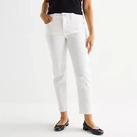 Liz Claiborne Lana Womens Ankle Mid Rise Pant