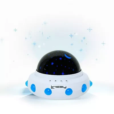 LINSAY® SL1KW Baby Smart Kids Toy Lamp Projector Universe LED Light Show Lullabies