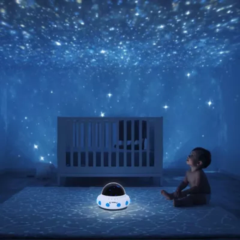 LINSAY® SL1KW Baby Smart Kids Toy Lamp Projector Universe LED Light Show Lullabies