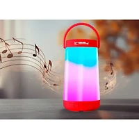 LINSAY® LED Light Party Show Indoor/Outdoor Bluetooth Speaker