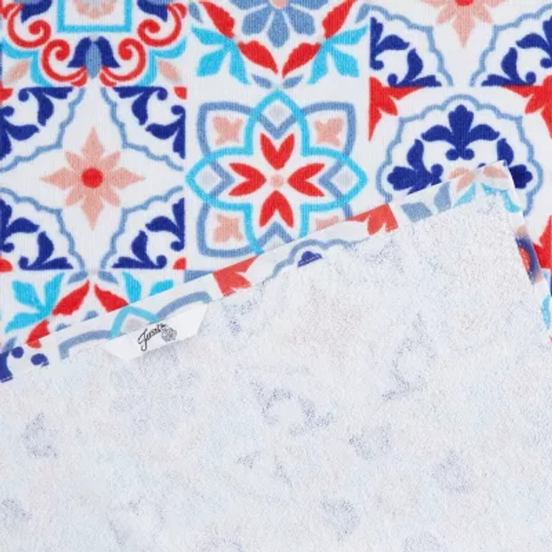Fiesta Worn Tiles 2-pc. Kitchen Towel Set