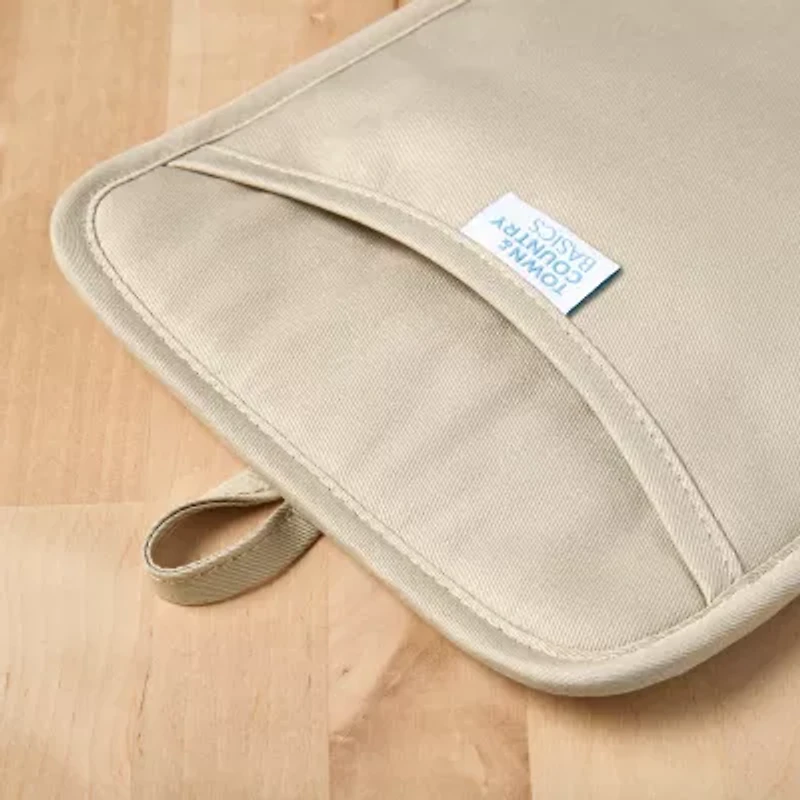 Town and Country Basketweave Antimicrobial 2-pc. Pot Holder Set