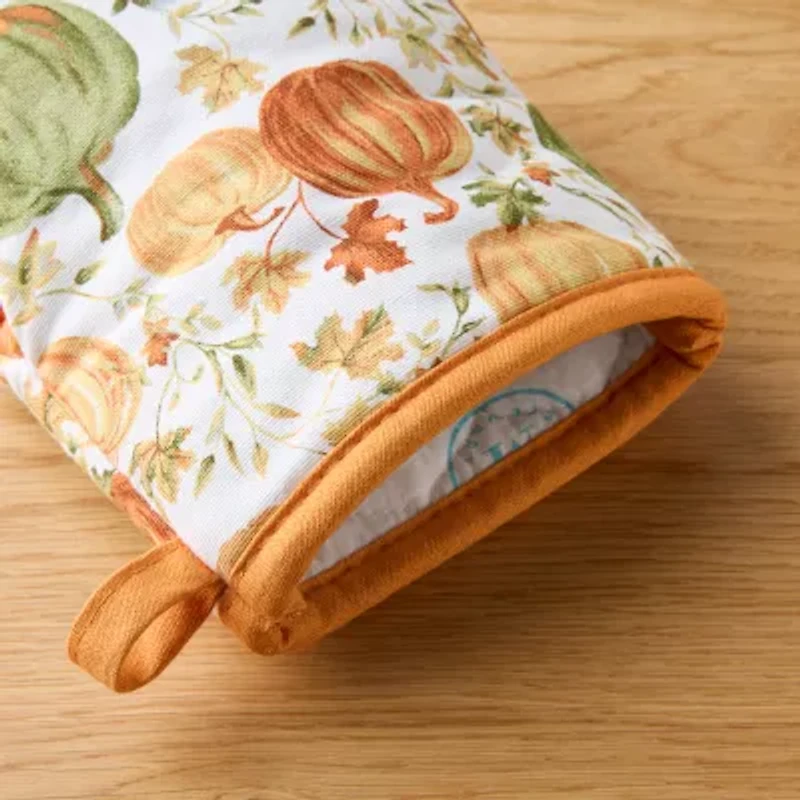 Martha Stewart Pumpkin 2-pc. Oven Mitt Set