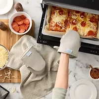 Town and Country Basketweave Antimicrobial 2-pc. Mini Oven Mitt Set