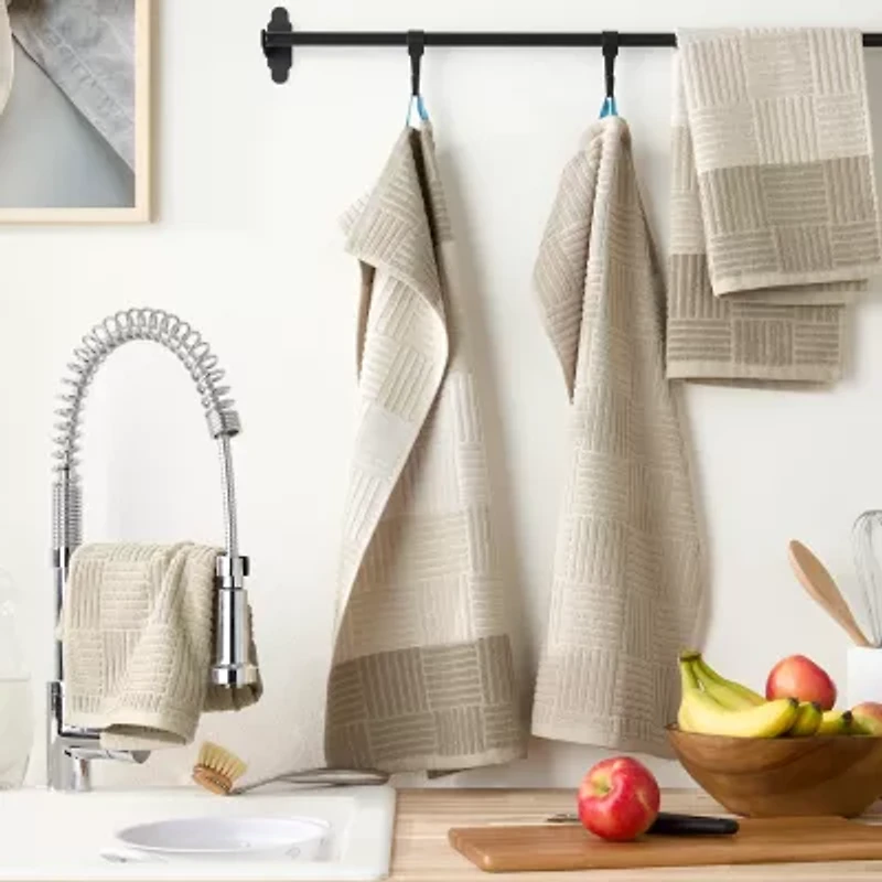 Town and Country Basketweave 2-pc. Kitchen Towel Set