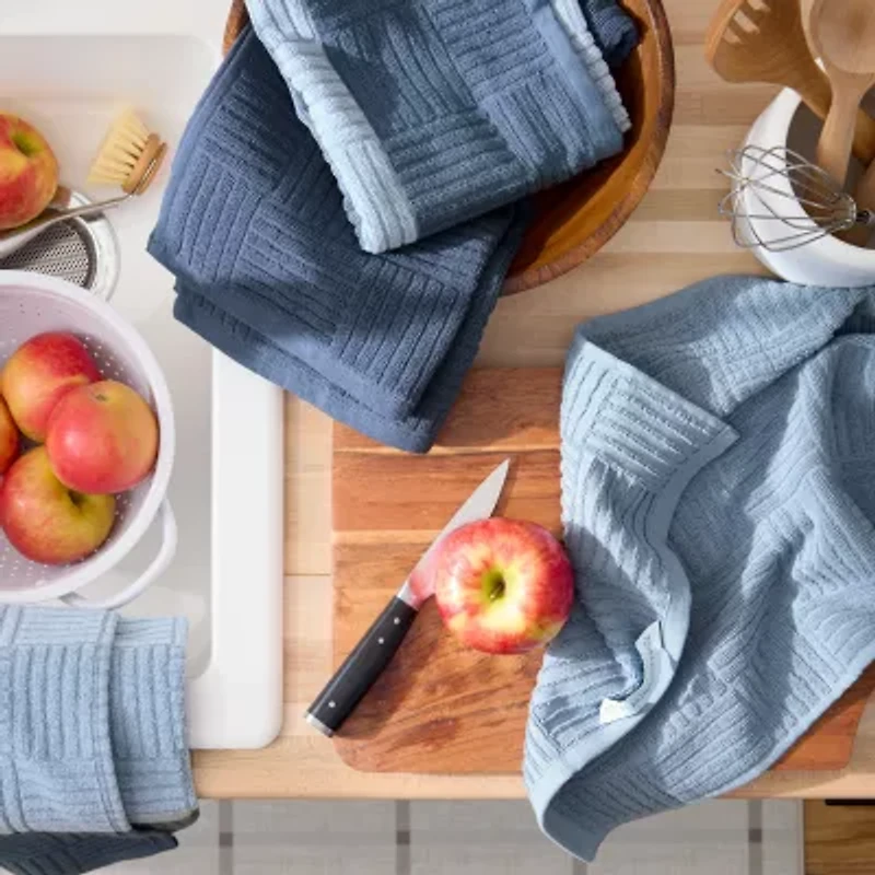 Town and Country Basketweave 2-pc. Kitchen Towel Set
