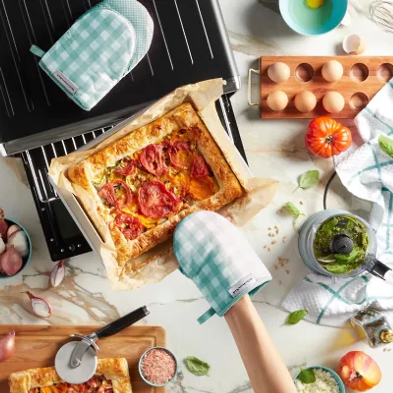KitchenAid Gingham 2-pc. Mini Oven Mitt Set