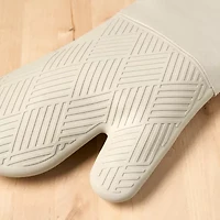 Town and Country Basketweave Antimicrobial 2-pc. Oven Mitt Set