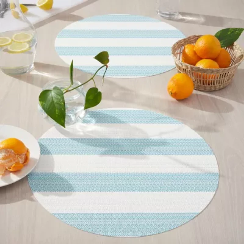 Town and Country Cabana Stripe 4-pc. Placemat