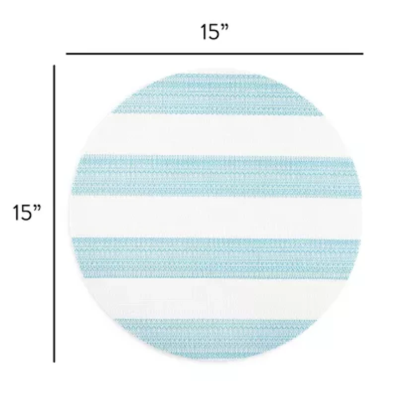 Town and Country Cabana Stripe 4-pc. Placemat