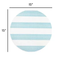 Town and Country Cabana Stripe 4-pc. Placemat