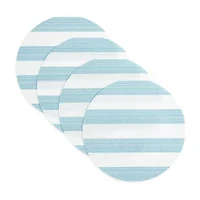Town and Country Cabana Stripe 4-pc. Placemat