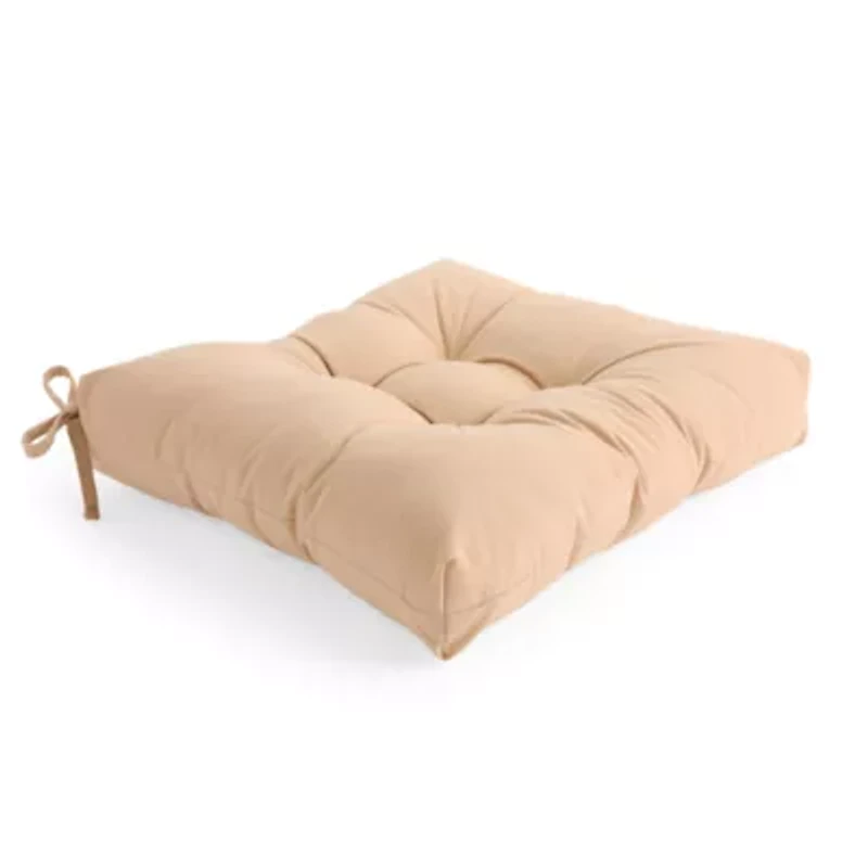Outdoor Oasis Light Beige Patio Seat Cushion