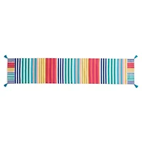 Outdoor Oasis Multistripe Table Runner