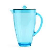 Outdoor Oasis Blue Beverage Serving Pitcher
