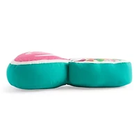 Outdoor Oasis Flamingo Figural Throw Pillow