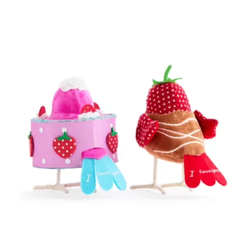 Layerings Dessert Birds 2-pc. Valentines Day Tabletop Decor