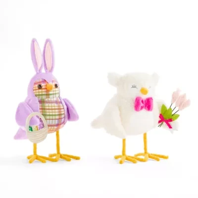 Layerings Bunny & Lamb Birds 2-pc. Easter Tabletop Decor