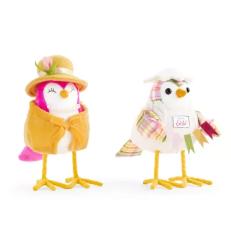 Layerings Lady & Egg Birds 2-pc. Easter Tabletop Decor