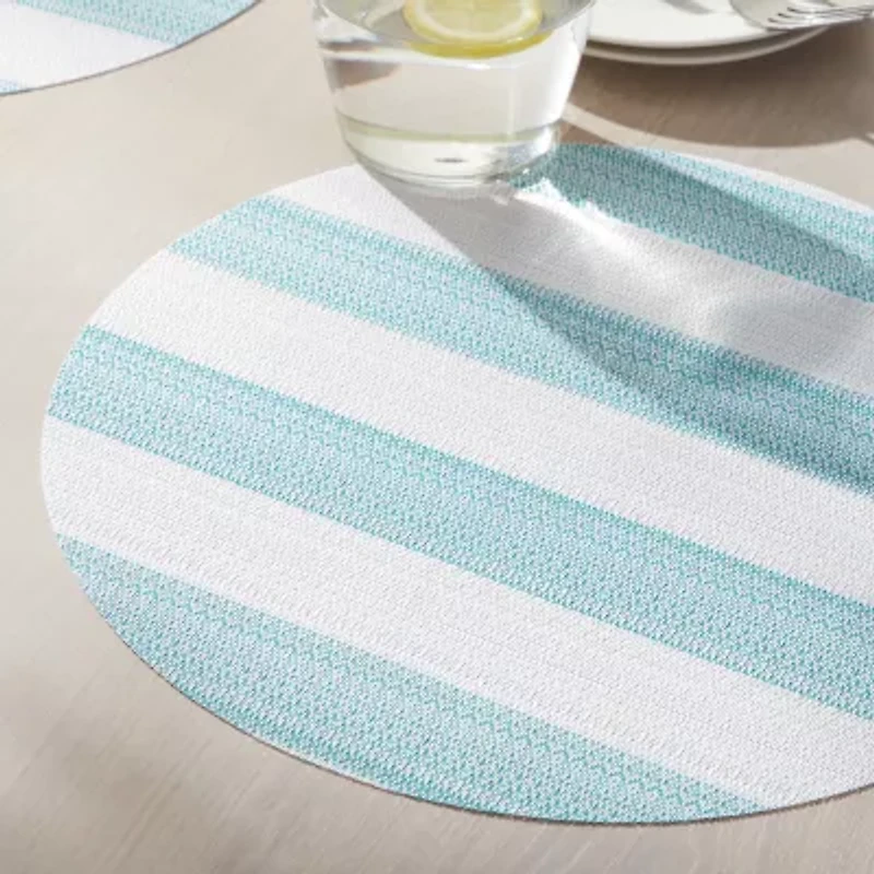 Town and Country Cabana Stripe 4-pc. Placemat