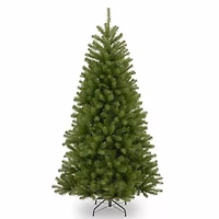 National Tree Co. North Valley Hinged 7 1/2 Foot Spruce Christmas Tree