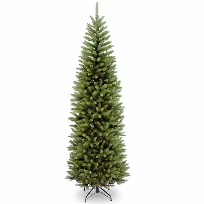 National Tree Co. 7 1/2 Foot Kingswood Fir Hinged Pencil Christmas Tree