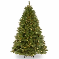 National Tree Co. Winchester Pine 7 1/2 Foot Pre-Lit Pine Christmas Tree