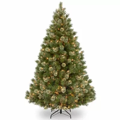 National Tree Co. Wispy Willow Grande 7 1/2 Foot Pre-Lit Christmas Tree