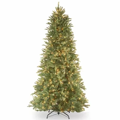 National Tree Co. Tiffany Fir Slim 1/2 Foot Pre-Lit Fir Christmas Tree