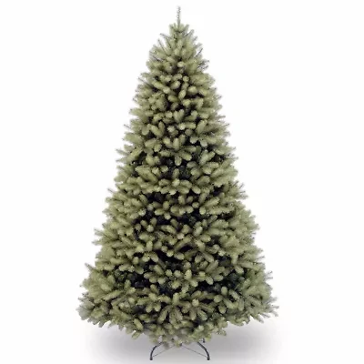 National Tree Co. "Feel-Real" Downswept Douglas Fir Hinged 7 1/2 Foot Fir Christmas Tree