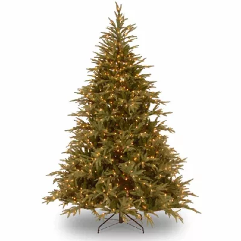 National Tree Co. Frasier Grande Hinged 6 Foot Pre-Lit Fir Christmas Tree