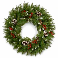 National Tree Co. Frosted Berry Wreath