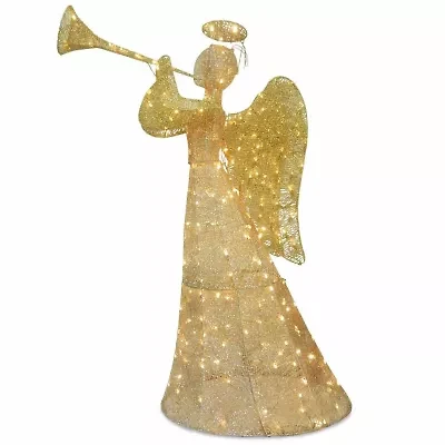 National Tree Co. Trumpeting Angel Christmas Yard Art