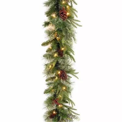 National Tree Co. Colonial Feel Real Christmas Indoor Outdoor Garland