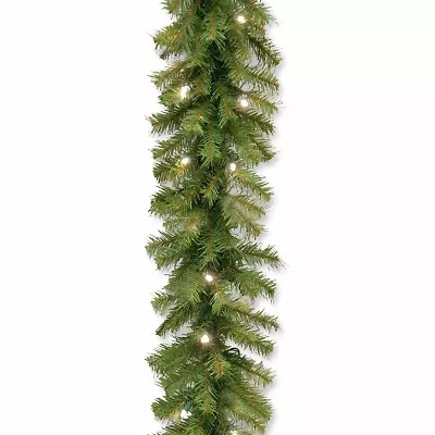 National Tree Co. Norwood Fir Dual Color Christmas Indoor Outdoor Garland
