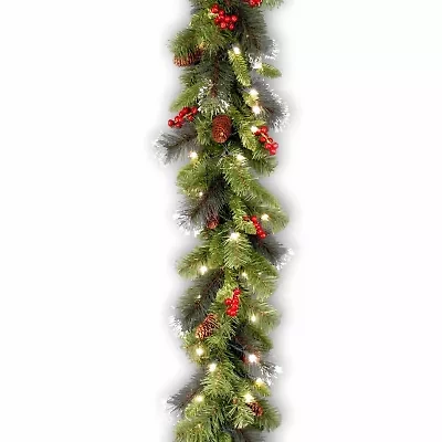 National Tree Co. Crestwood Spruce Christmas Indoor Outdoor Garland