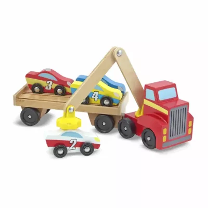 Melissa & Doug Magnetic Car Loader Interactive Toy
